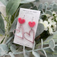 Open Heart Dangle Earring - Embellish My Heart