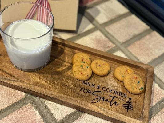 Santa's Milk & Cookie Tray - Embellish My Heart