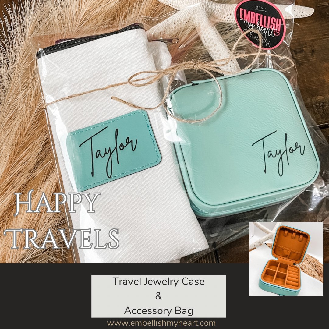 Travel Jewelry Case - Embellish My Heart
